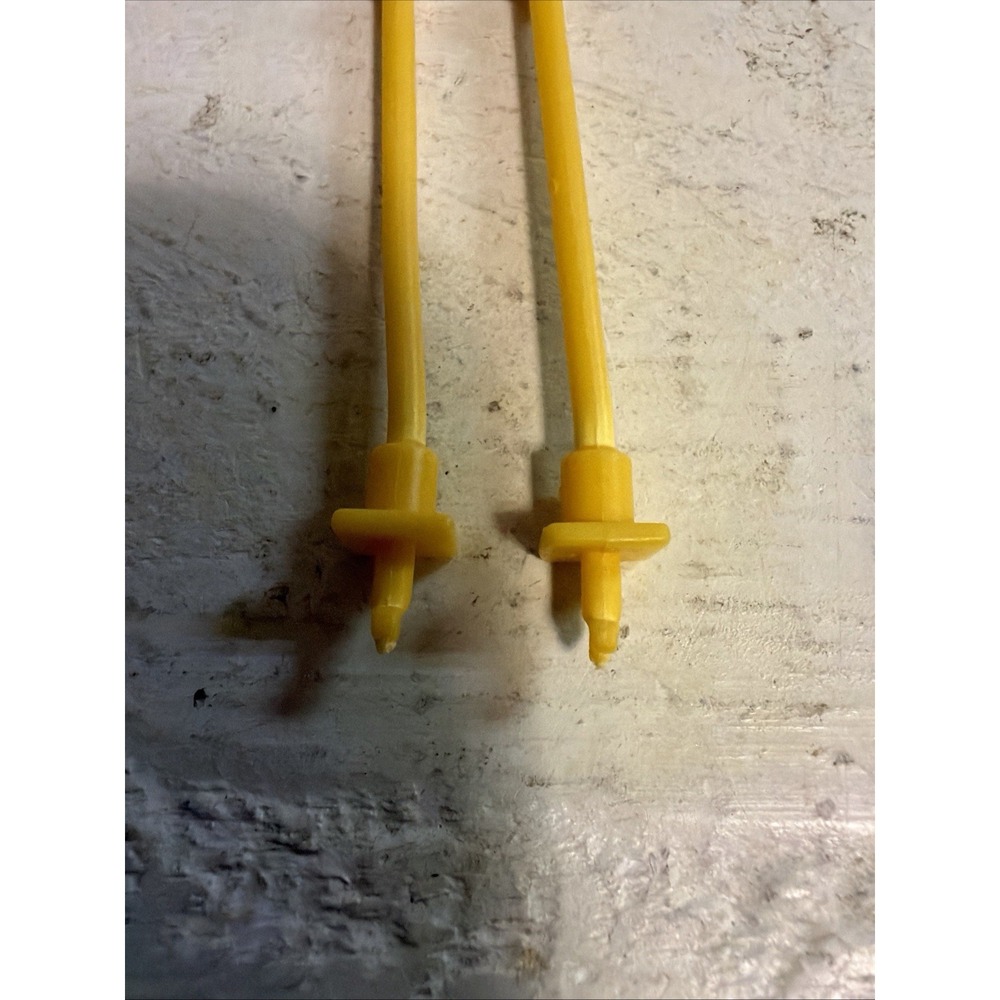 Vintage Hasbro GI Joe 1990 THE GENERAL Original ANTENNAS x2 Parts Lot! - Picture 2 of 5